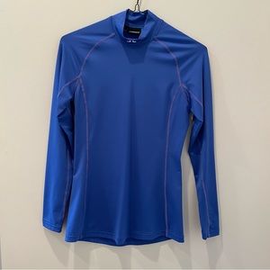 J.Lindeberg Bright blue aello Compression layer long sleeve